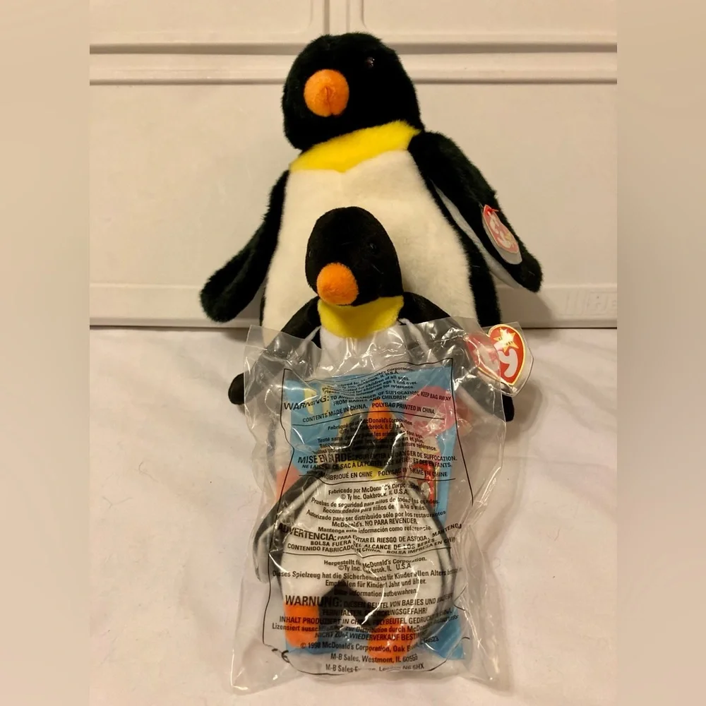 Ty “Waddle” buddy, beanie&toy